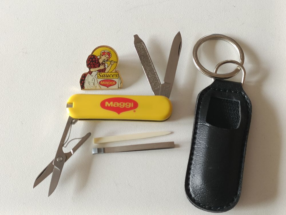 Superbe Pin's Maggi rare + couteau Victorinox Maggi vintage (Neu ...