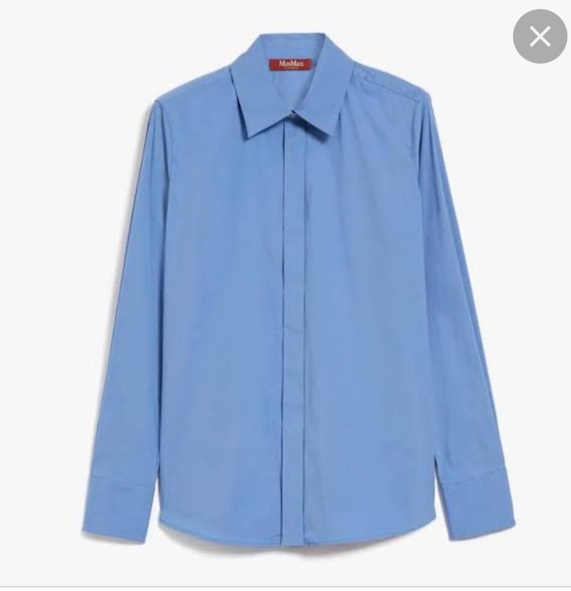 Max Mara Camicette: Max Mara Studio Hemdbluse Baumwolle Gr. 36 – Usato da Worblaufen venduto da fortuna.. 1