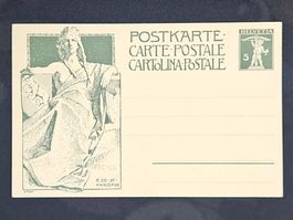 CL23 Carte Postale + Timbre Suisse 19xx
