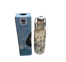 Neue Glas Trinkflasche WWF - unbenutzt in Originalverpackung