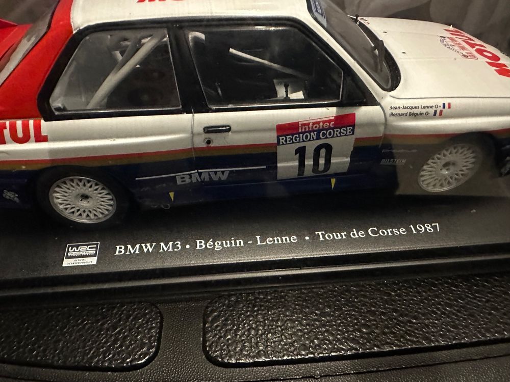 BMW M3 (E30) 1988 Nº1 Béguin / Lenne Rally Tour de Corse 1:24 – Hobby