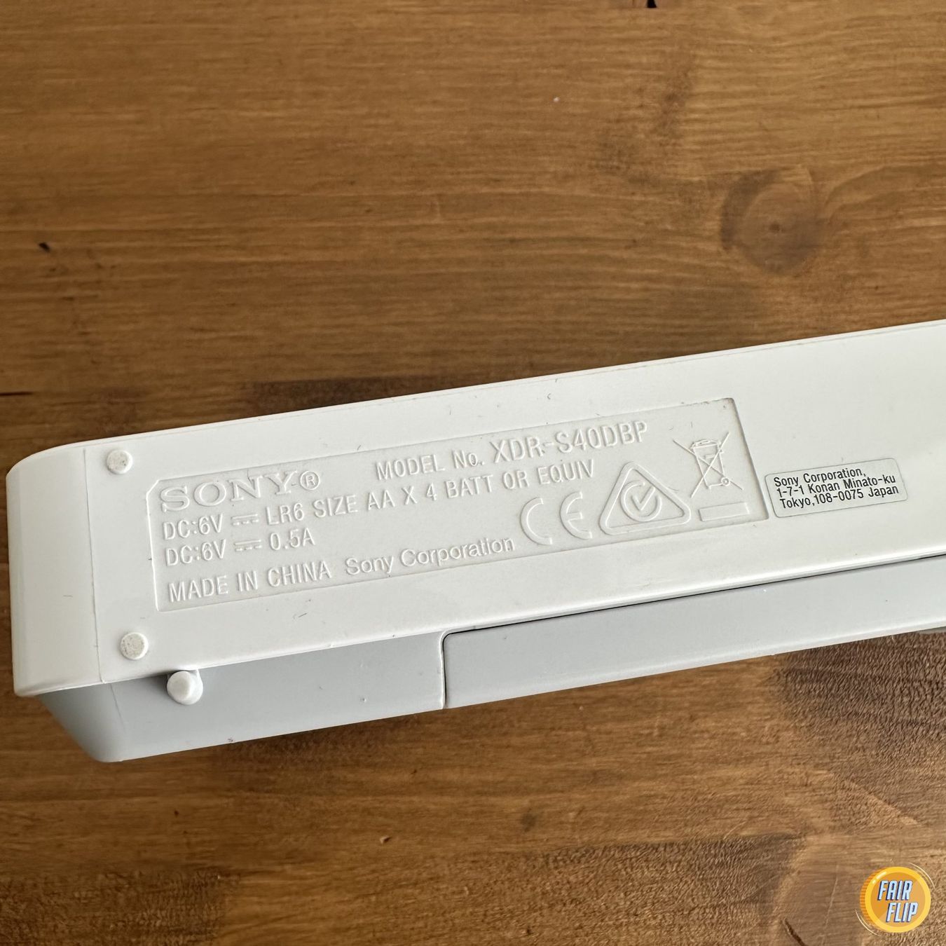 Sony Radio: Sony XDR-S41D Digitalradio mit DAB+ – Usato da Luzern venduto da fairflip 3
