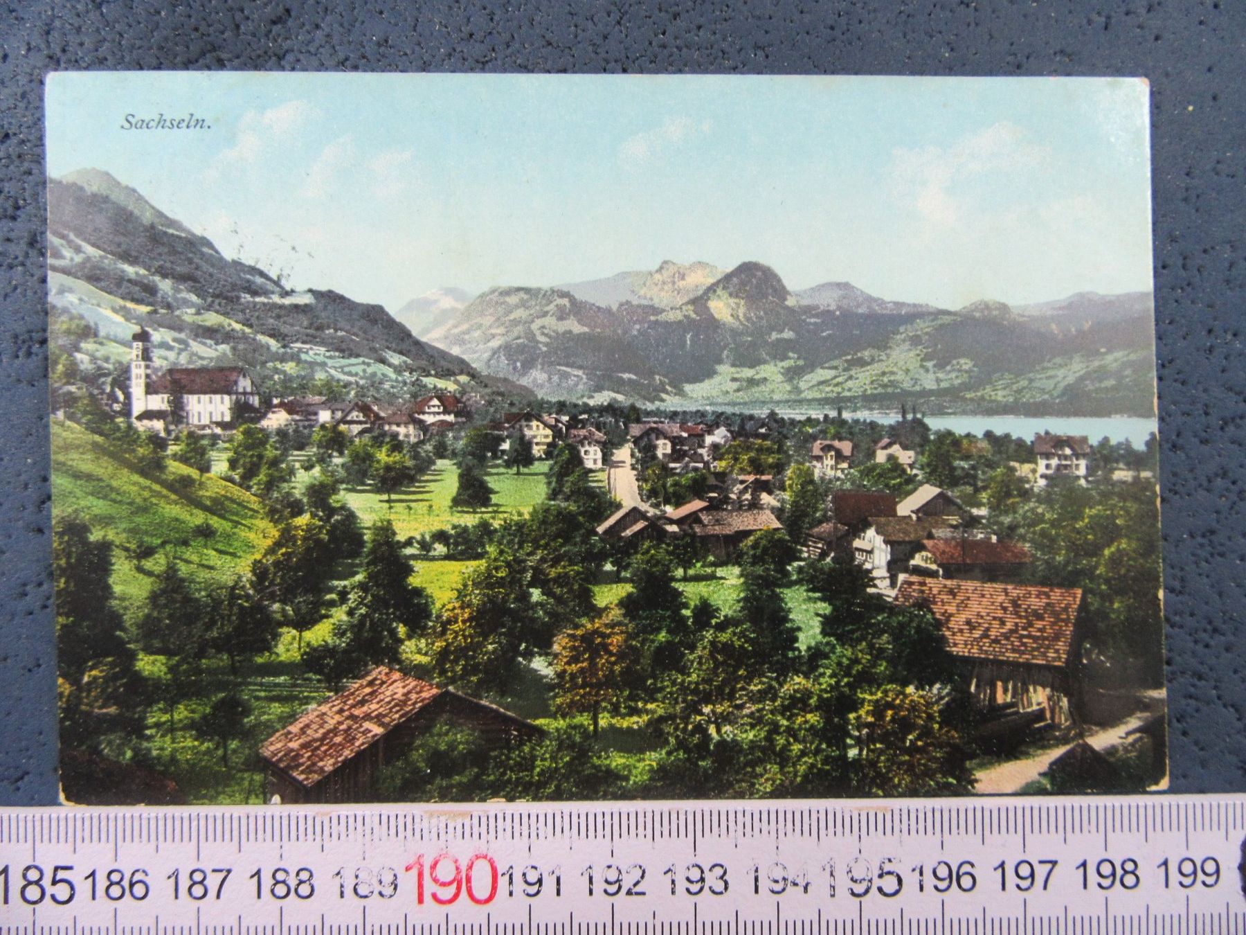 Cartoline postali: SACHSELN ONW AK 1917 – Usato da Ettingen venduto da Hausi4711