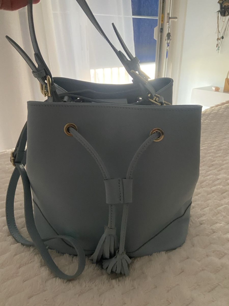 Taschen für Damen: Blaue Ledertasche - Italienisches Leder – Neu (gemäss Beschreibung) aus Zürich von Honeymoon_ 1