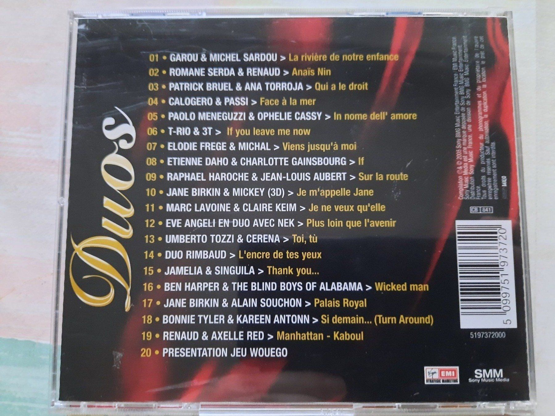 CD: CD Duos les plus belles chansons les plus grands artistes – Usato da Pully venduto da bro_n52j 3