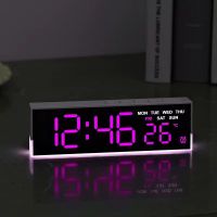 LED-Digitalwecker mit Temperaturanzeige