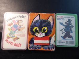 Schwarzer Peter, 3 Spiele