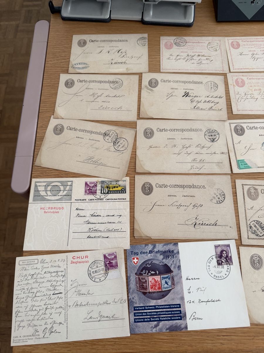 Cartes postales: 50 Postkarten Schweiz ab Alt – D'occasion à Murgenthal par Tina_4055