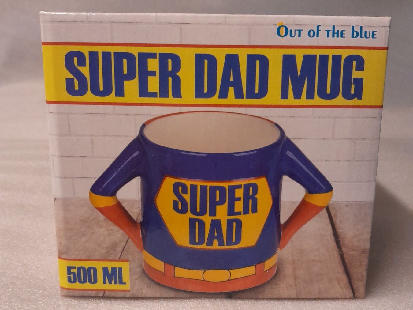 Tazze: Super Dad Tasse, Superheld Papa Geschenkidee, 500 ml – Nuovo e nell'imballaggio originale da Aristau venduto da daniel_s_1