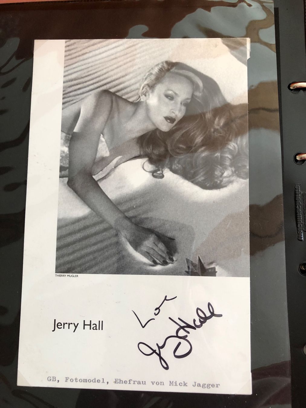Autografi: 8 SUPERMODELS mit original Autogrammen – Usato da Lufingen venduto da Rac0 2
