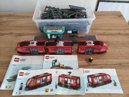 LEGO City Set 60423 Strassenbahn mit Schienen gebraucht