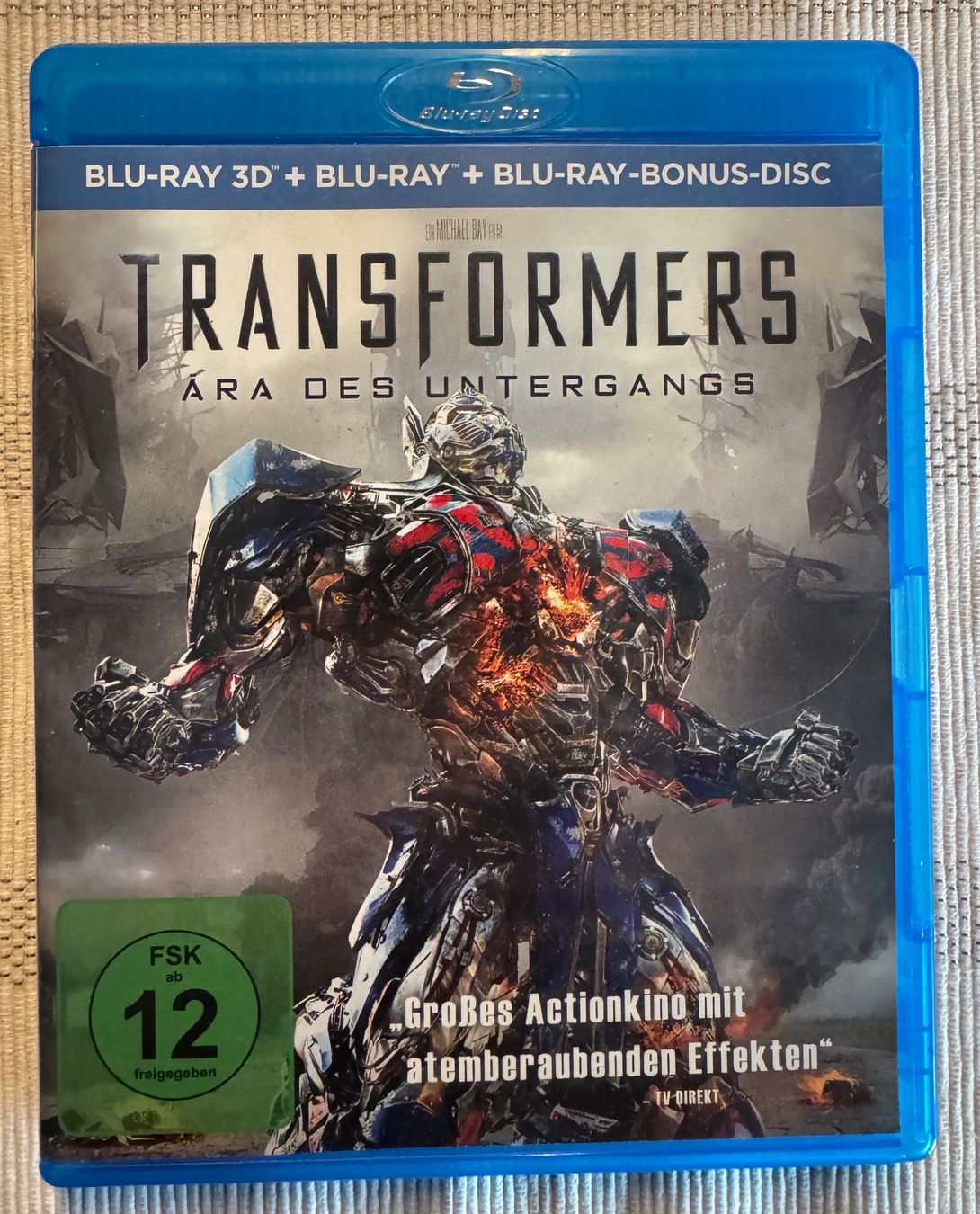 Tutti i DVDs: Transformers 4: Ära des Untergangs - Blu-ray + Bonus Disc – Usato da Arbon venduto da drs64