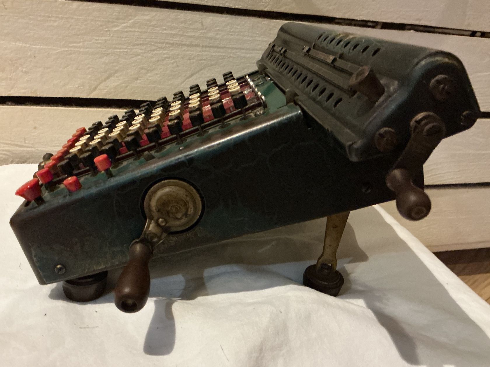 Taschenrechner: Monroe KA‑160 – Antique Adding Machine – 1930er – Selten – Gebraucht aus Adliswil von NT15 4