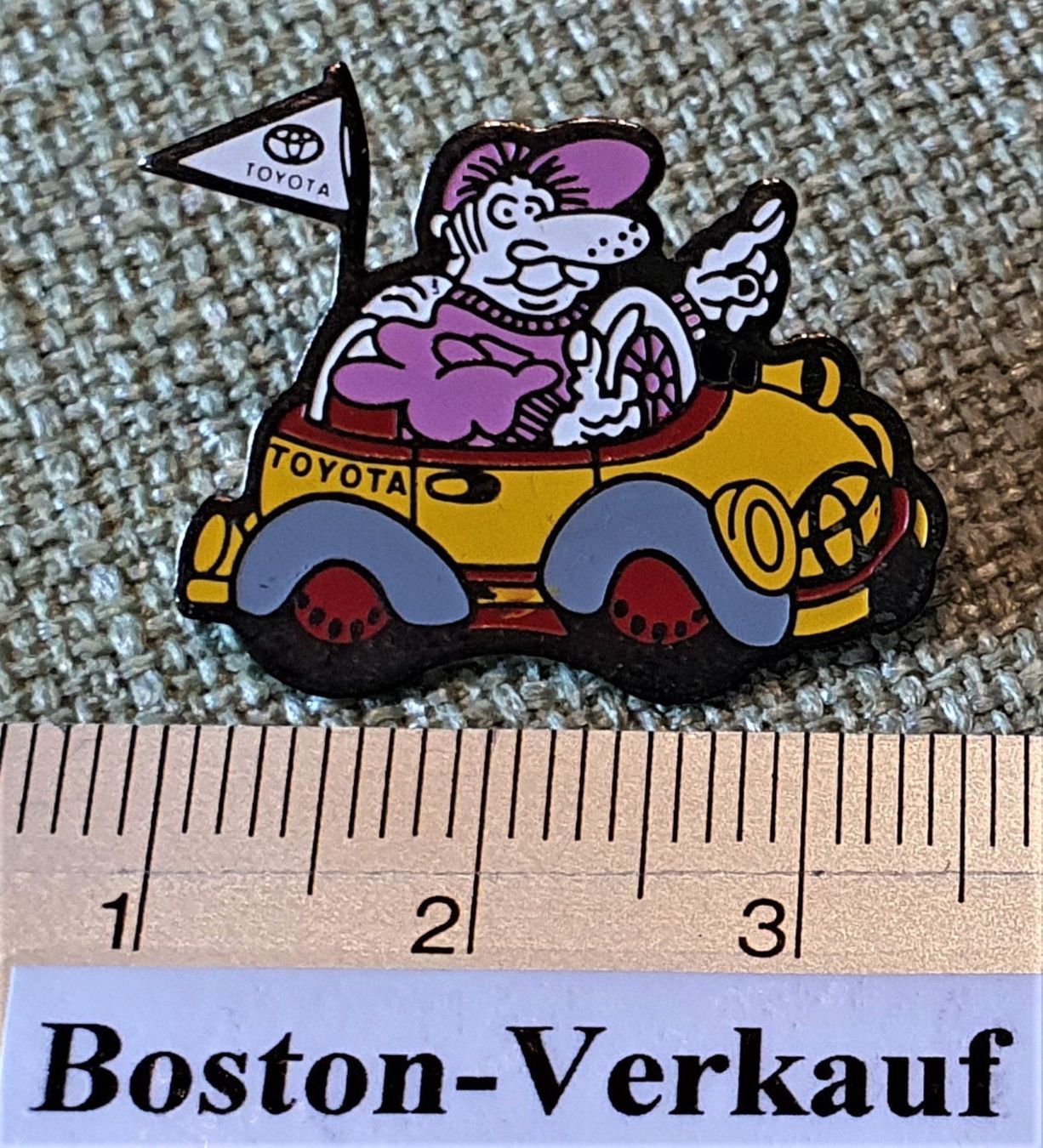 Spille: B554 - Pin Toyota Autoscooter Butschauto – Usato da Reinach BL venduto da Boston-Verkauf 1