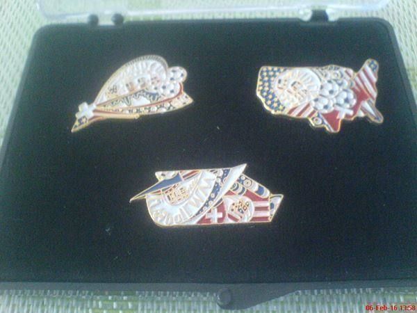Plaketten & Abzeichen: 3x Worl Cup 94 USA Sonderedition Pins – Gebraucht aus Oftringen von andrax