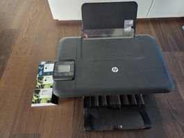 Drucker inkl einige Patronen. HP Deskjet 3057A Drucker