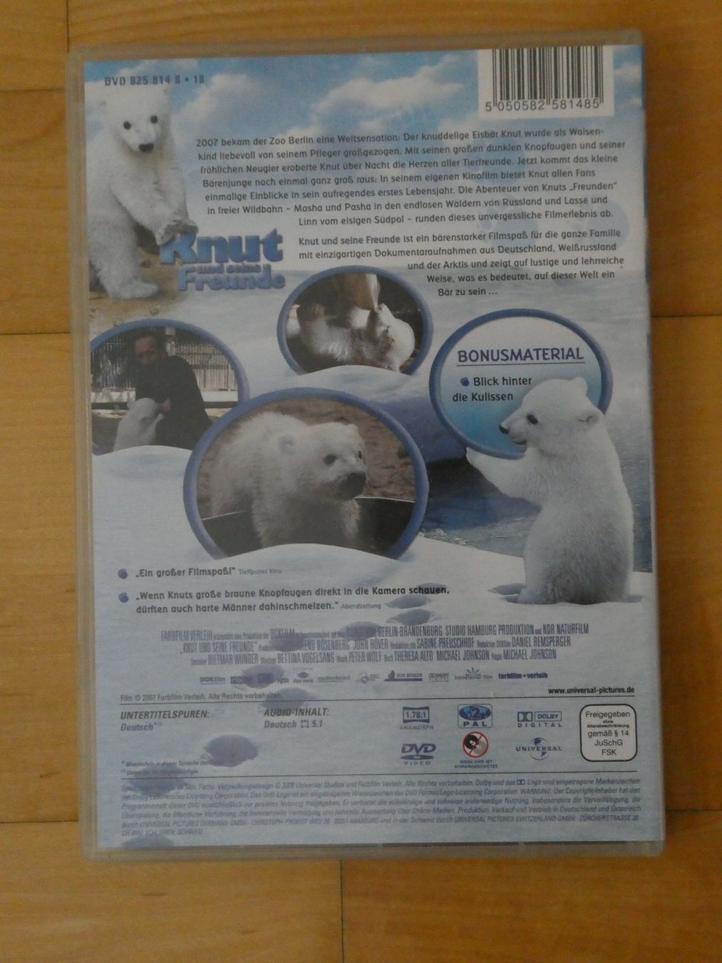 Tutti i DVDs: DVD - Knut - der berühmteste Eisbär der Welt. – Usato da Muntelier venduto da Rwc 1