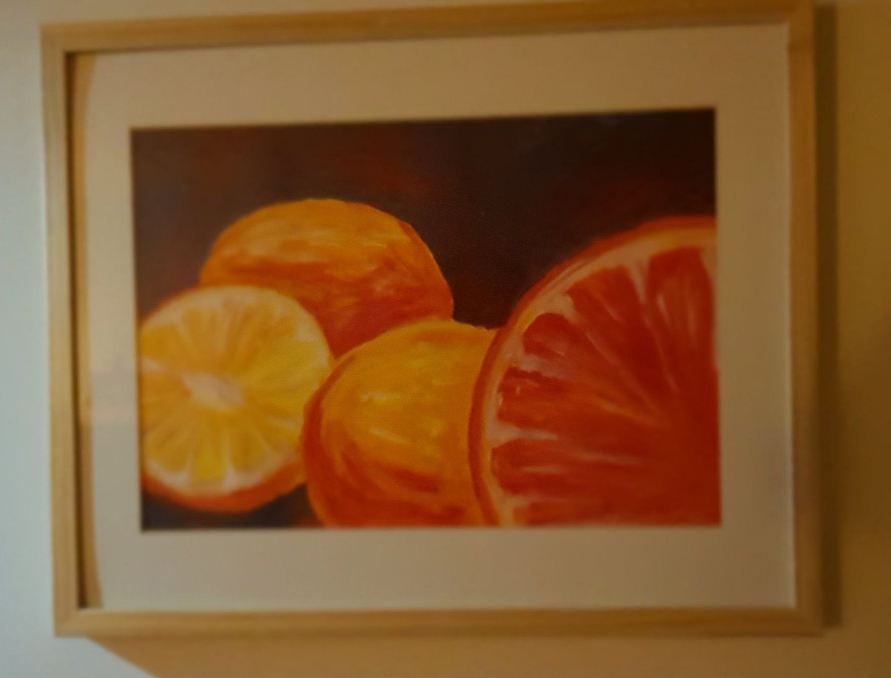 Gemälde: Orangen Expressionismus – Neu (gemäss Beschreibung) aus Goldach von artkramer 1