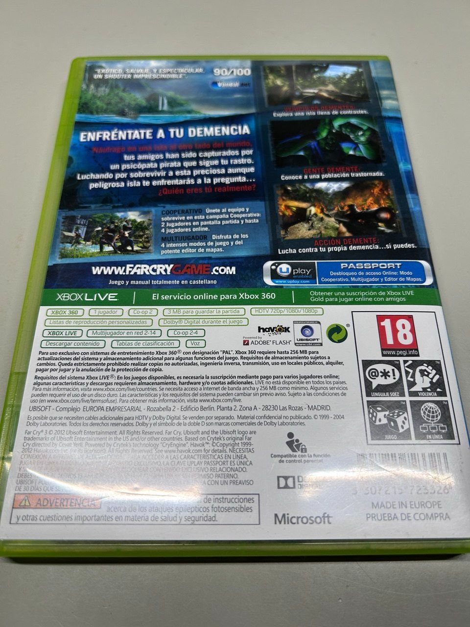 Microsoft Giochi: Far Cry 3 per Xbox 360 - PAL ES – Usato da Giubiasco venduto da LorisVale 1