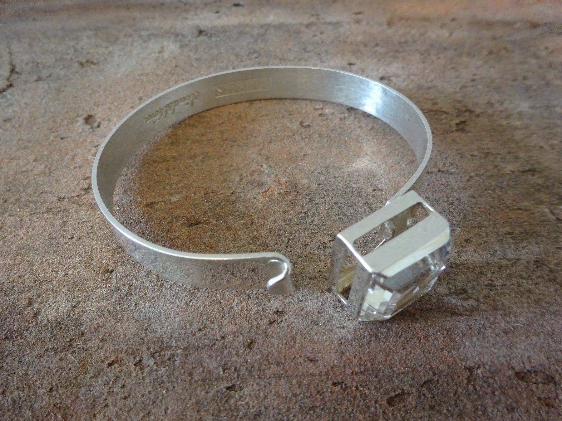 Bracciali & Braccialetti: Armreif Bergkristall 925 S / Lindström – Usato da Esslingen venduto da FetteSchnecke 7