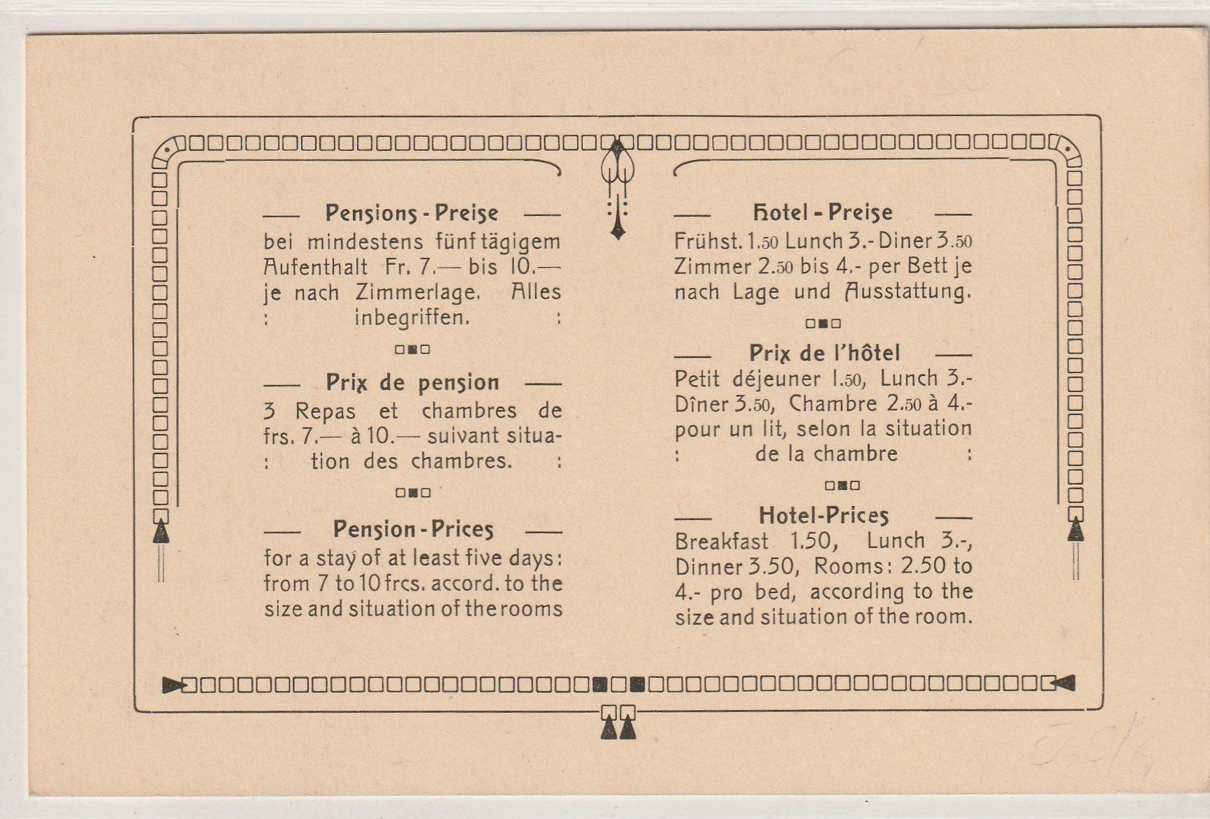 Cartes postales: Interlaken Hotel du Pont – D'occasion à Rorschacherberg par fratovi2 1