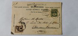Carte postale Weltpostverein 1902
