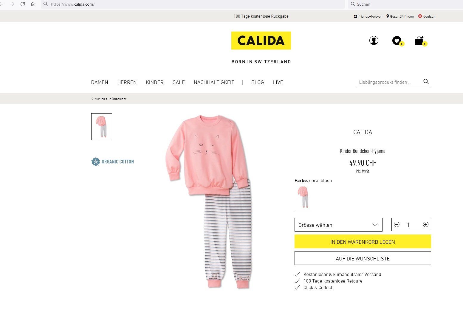 Calida Pigiama & Simili: 80 NEU CALIDA Pyjama Shirt Hose Sweatshirt Pullover 100% Bio – Nuovo e nell'imballaggio originale da Steffisburg venduto da Erdling0 1