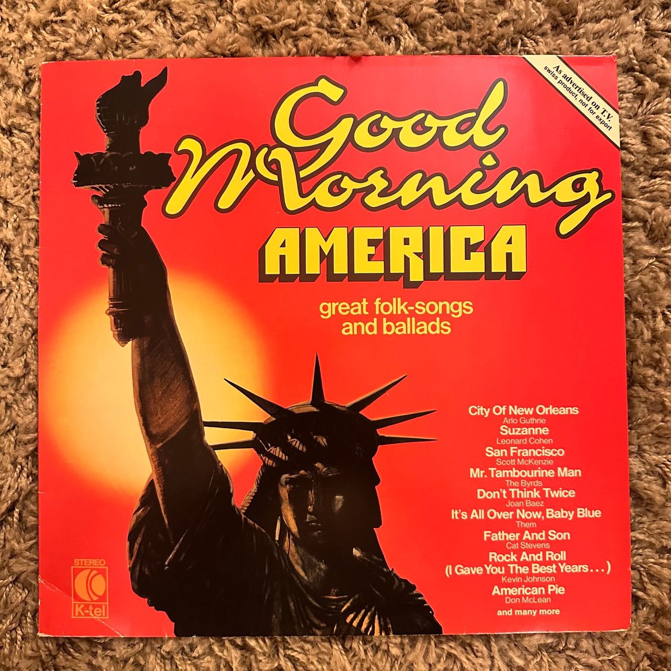 Vinyles: Various – Good Morning America LP – D'occasion à Viganello par md__2rd2