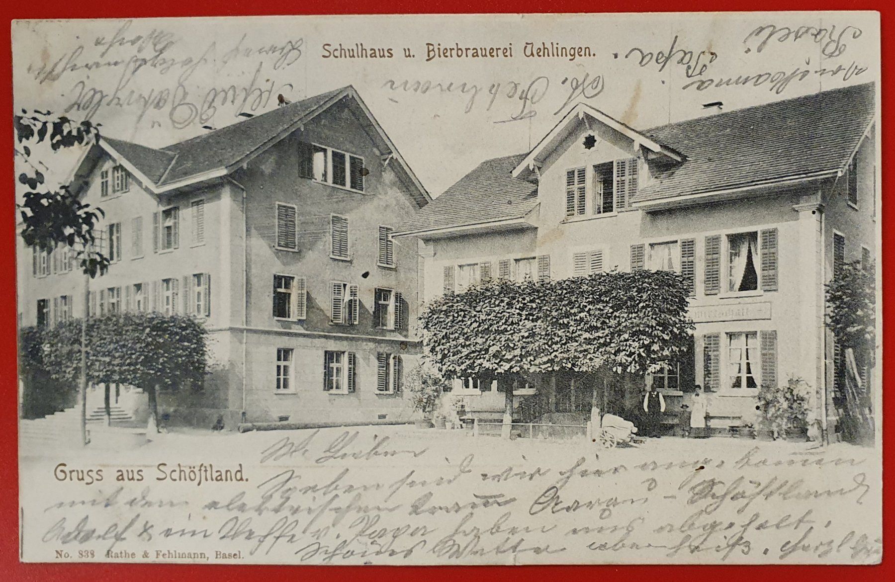 Ansichtskarten: Gruss aus Schöftland 1902 – Gebraucht aus Kreuzlingen von Rschweiz1