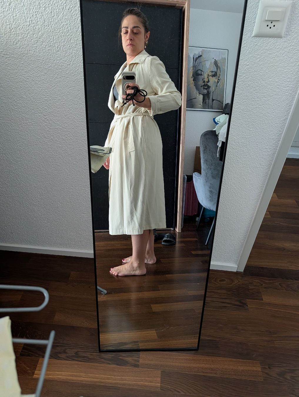 Mäntel: Mantel/ Jacke Edit Beige Taglia 42 IT – Gebraucht aus Schlieren von Graziagra 3