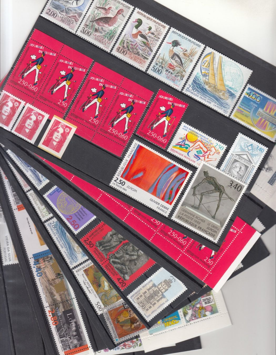 Tutti i francobolli: Frankreich 1993 postfrisch – Usato da Bürglen TG venduto da StampGraf