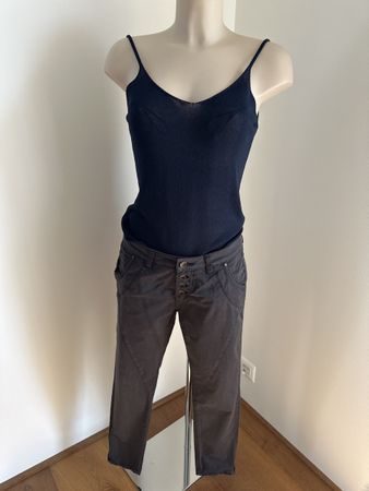 Nile Jeans, Gr. S+ dunkles Grau, Top Zustand, neuwertig!