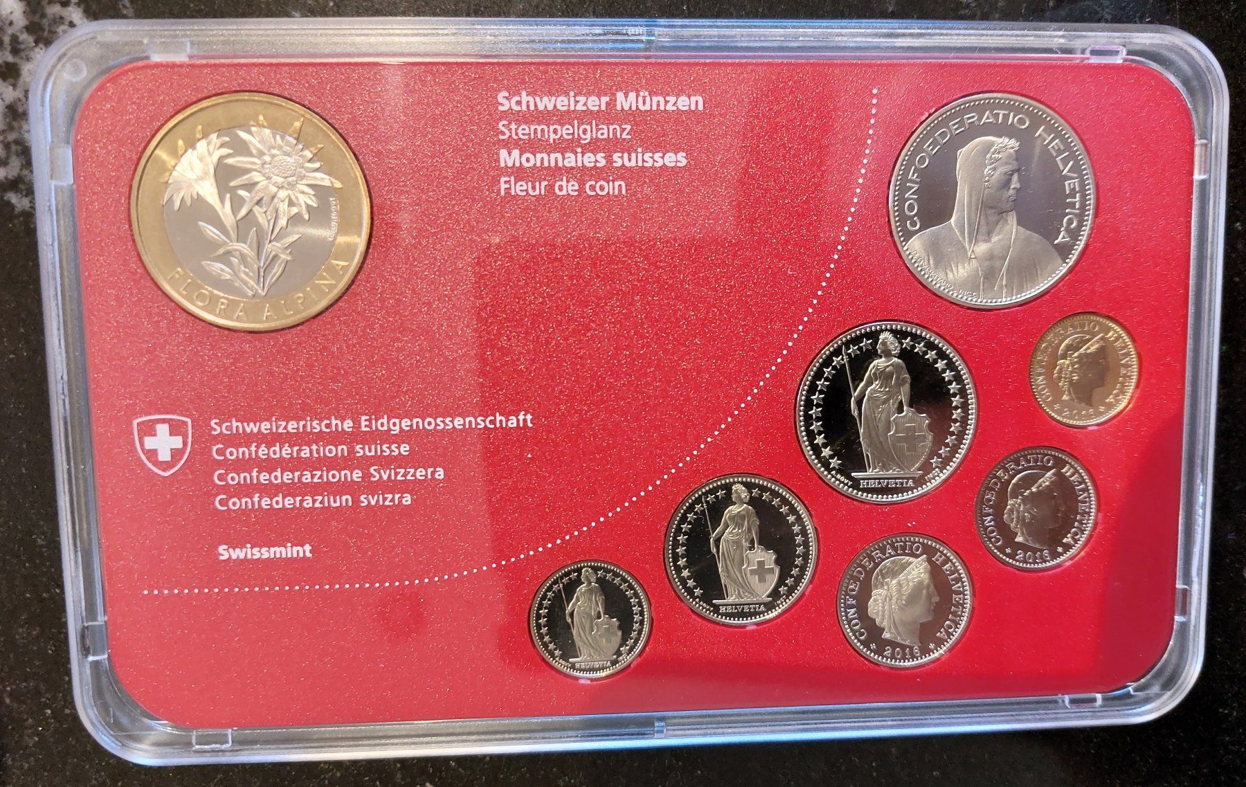 Tutti le monete: Münzsatz Schweiz 2016 stgl. – Nuovo (secondo la descrizione) da Arch venduto da coinsandmore 3