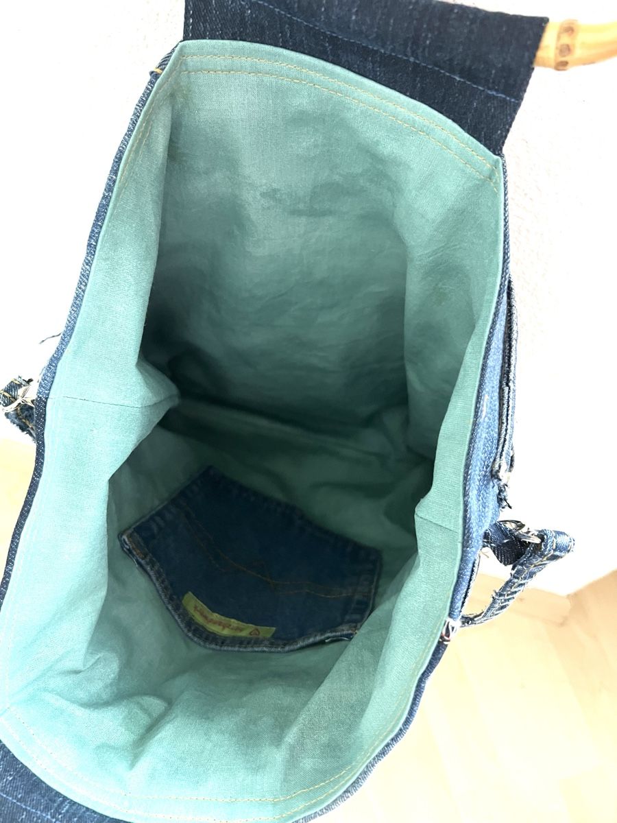Borse da donna: Jeanstasche upcycling handmade – Usato da Winterthur venduto da Ilonka1 3