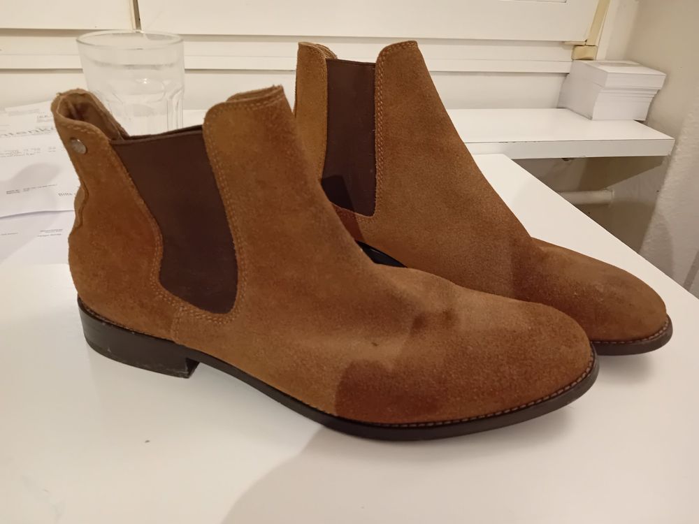 Schuhe Jack Jones Stiefel Braun JACK JONES HERREN SLIPPER BUSINESS