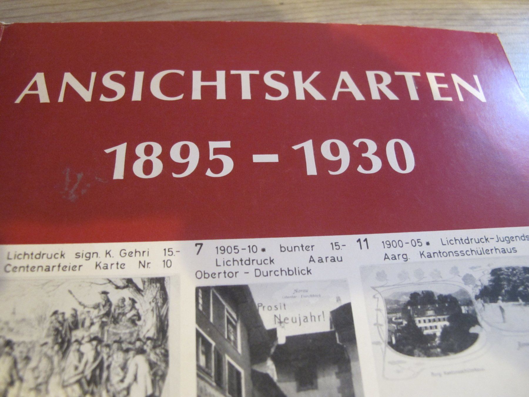 Libri: Ansichtskarten 1895 bis 1930 Katalog 1 Auflage 157 Seiten – Usato da Altnau venduto da LinaAuktion 1