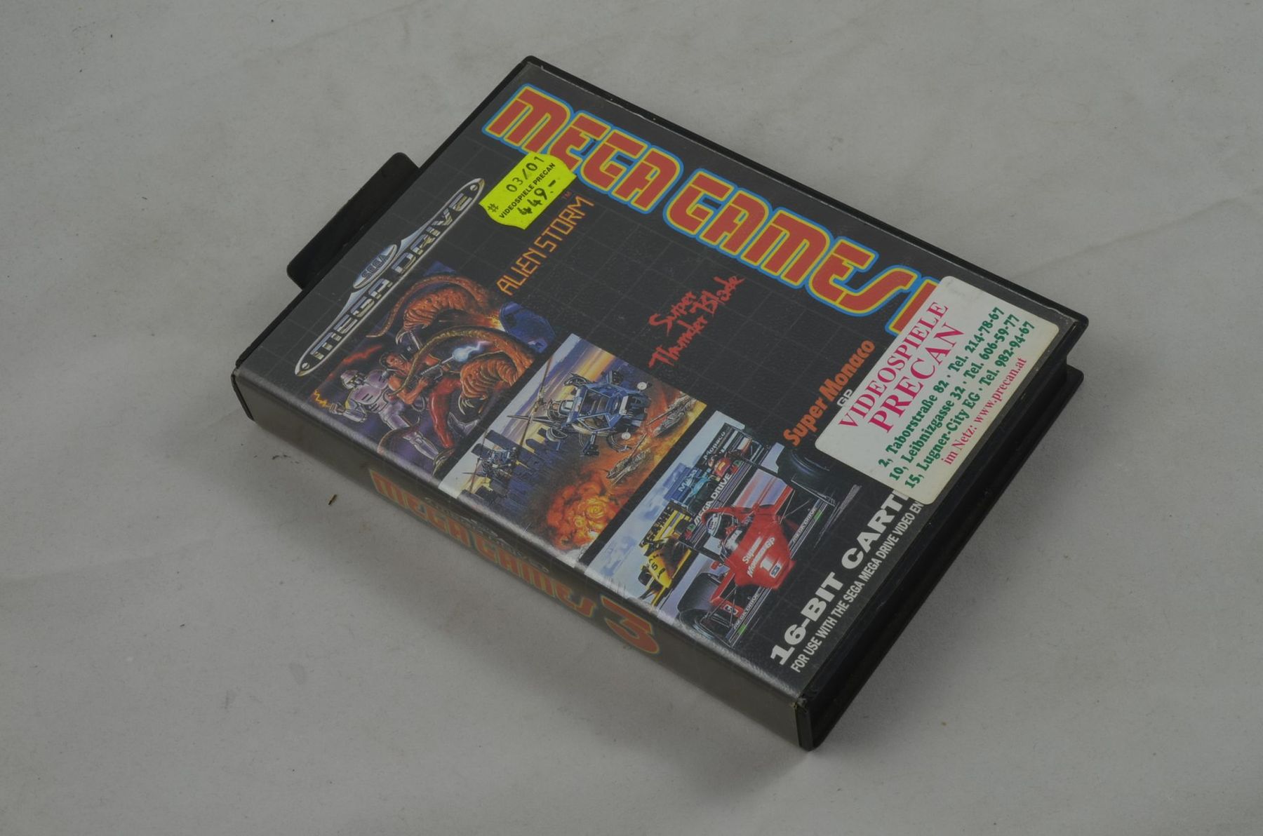 Giochi: Mega Games 3 Sega Mega Drive Spiel CIB – Usato da Buchs AG venduto da SellAndBuyX 6