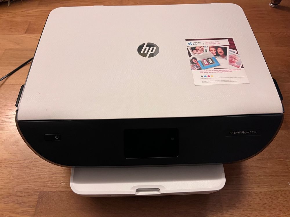 Printer/scanner hp envy photo 6232 + 2 new black cartridges (Gebraucht ...