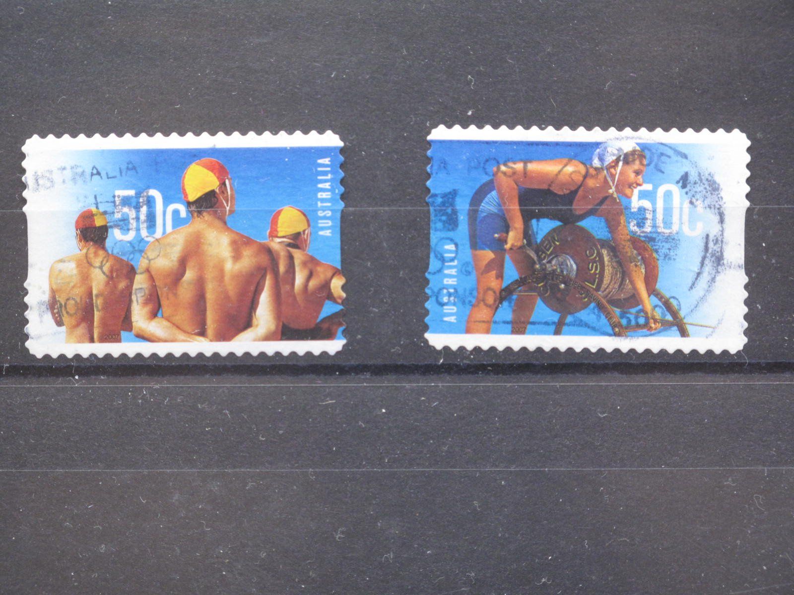 Alle Briefmarken: Australia 2007 Surf Life Saving gest. – Gebraucht aus Wil SG von fva01