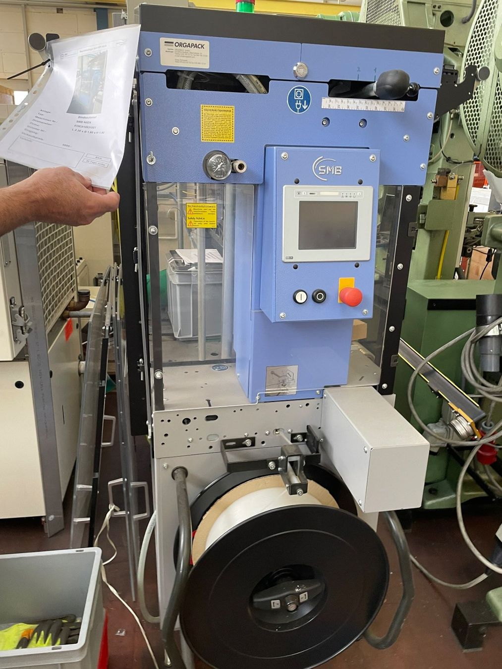 Macchine rilegatrici: Orgapack Band Verpackung Automat – Usato da Lengnau BE venduto da mar_fcb8