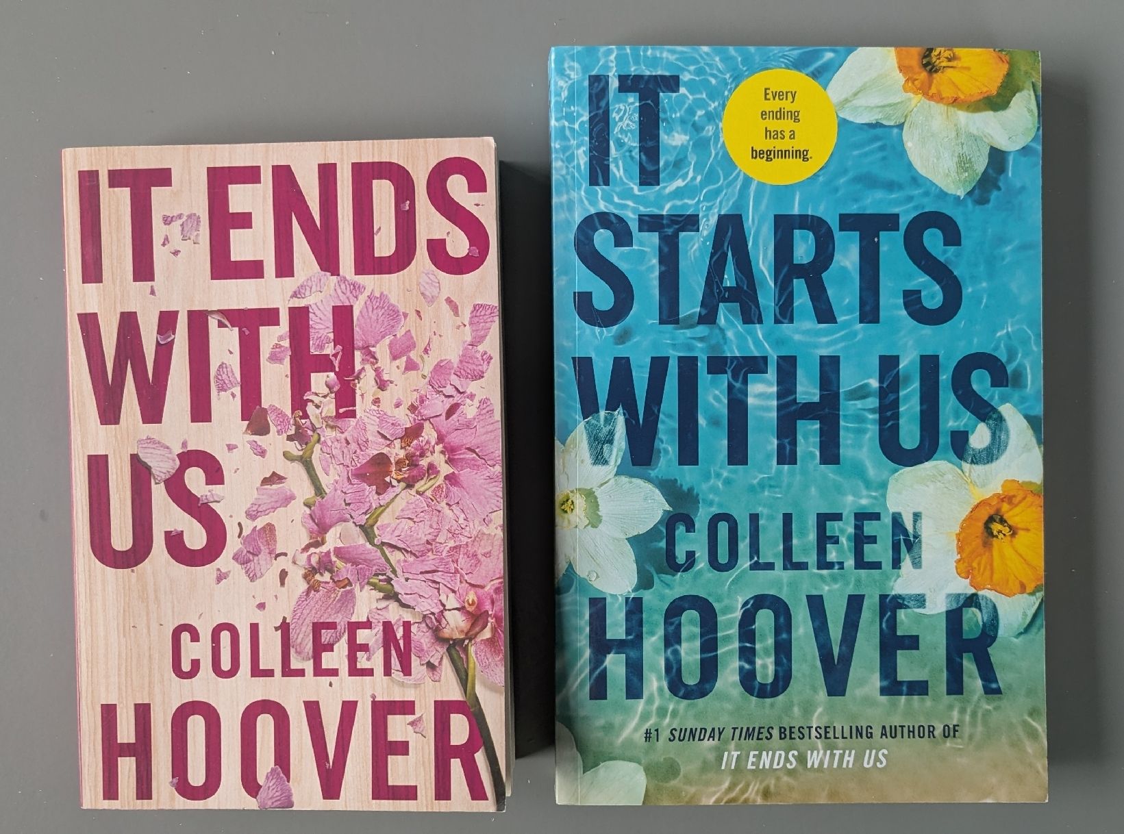 Bücher: It ends with us/It starts with us - Colleen Hoover – Gebraucht aus Dietikon von Bhelbling