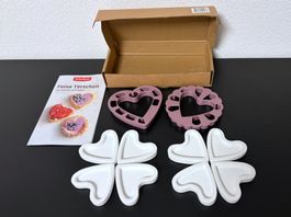 Betty Bossi Feine Törtchen Ausstechform Herz / Blume