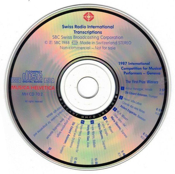 CD: Ole Edvard Antonsen, Anders Engström, Maria Diaconu, H-M Xi, – Usato da Unterbäch venduto da tuqsa 2