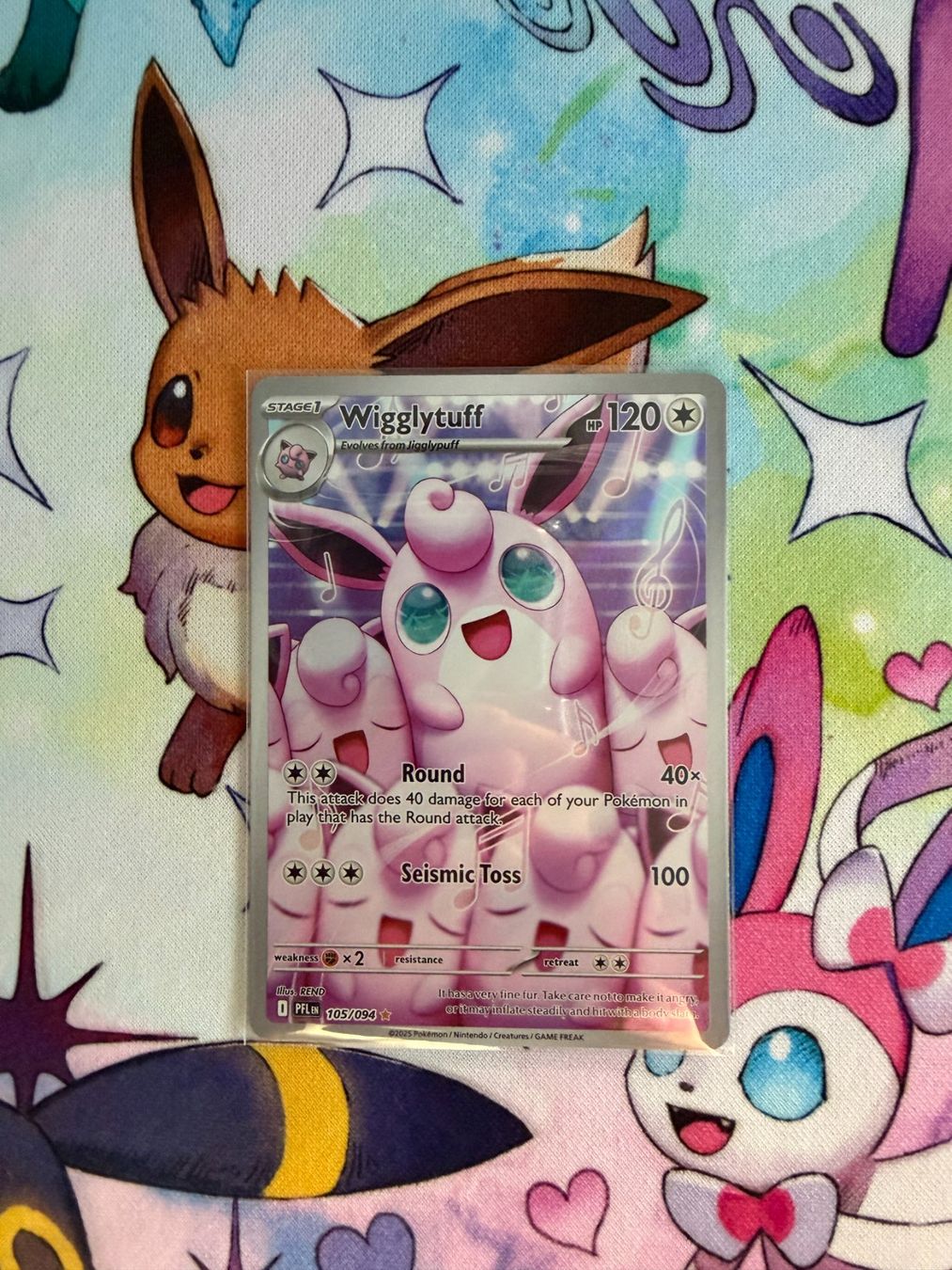 Pokémon Carte collezionabili: Pokemon Wigglytuff 105/094 PFL – Usato da Grindelwald venduto da TSG-G-Town