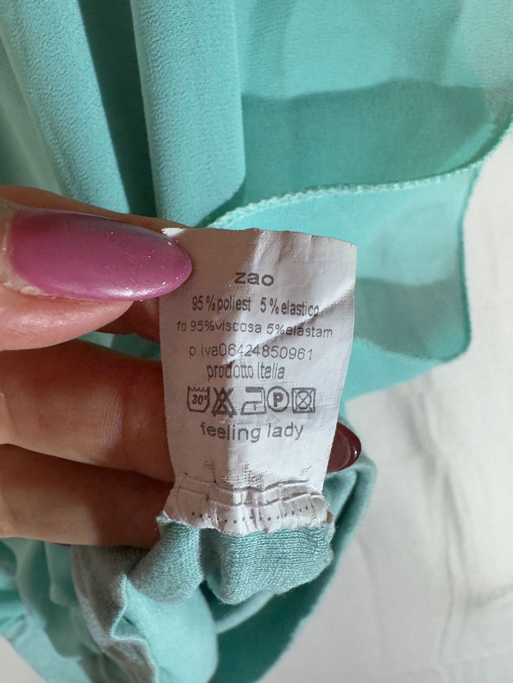 Blusen: schöne Türkise Sommerbluse ca Gr. M – Gebraucht aus Grosswangen von second_hand_dress 4