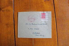 1950 Militärpost F, Metz Reg. du Genie nach Sélestat F