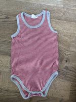 Baby Body People Wear Organic rot gestreift Grösse 74/80