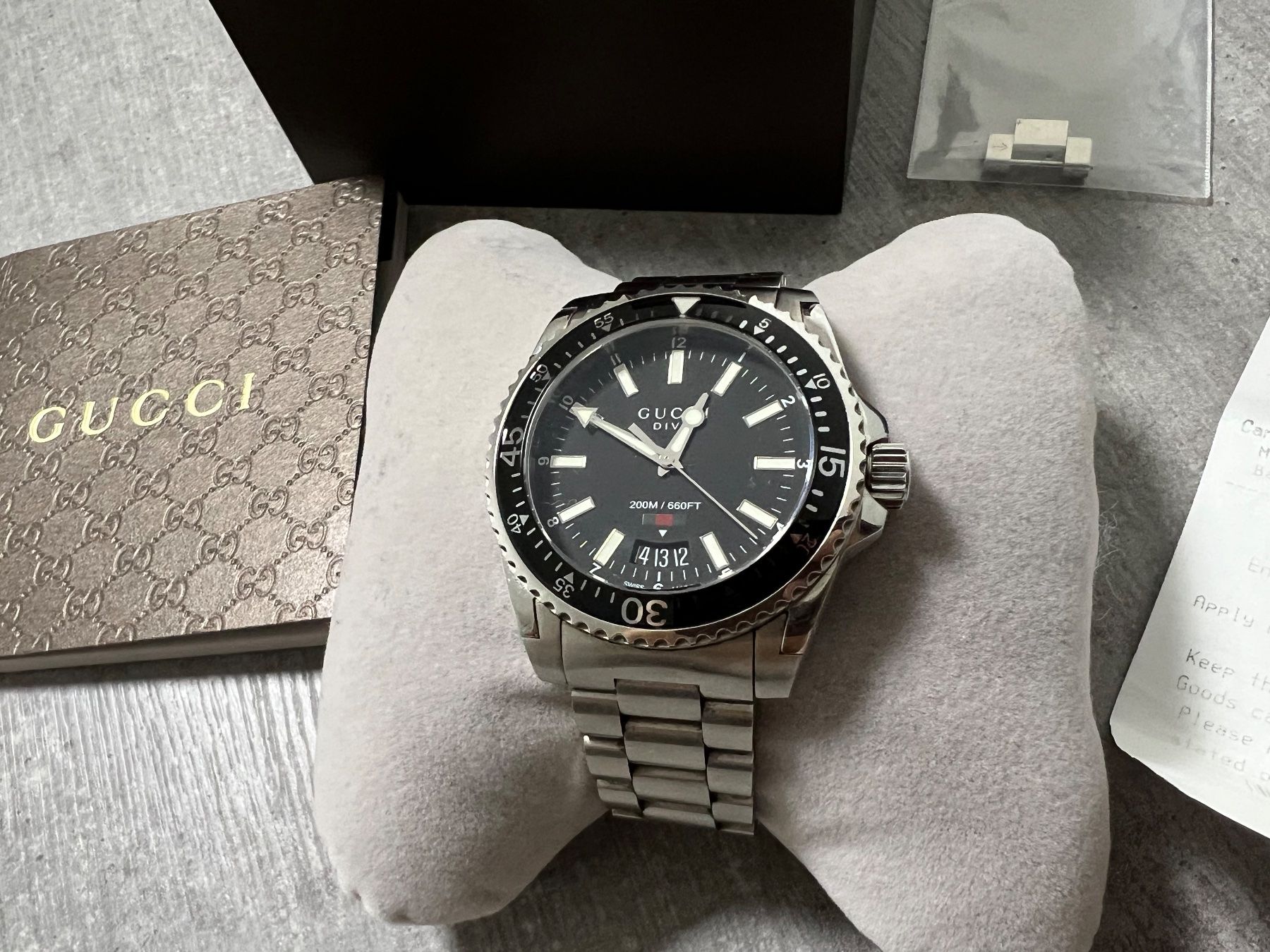 Gucci Uhren: Gucci Herren Uhr – Gebraucht aus Niederrohrdorf von fero90 1