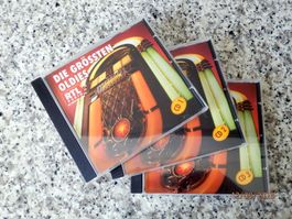 Musik CD, Die Grössten Oldis, Sammlung mit 3 CD,s, 48 Hits