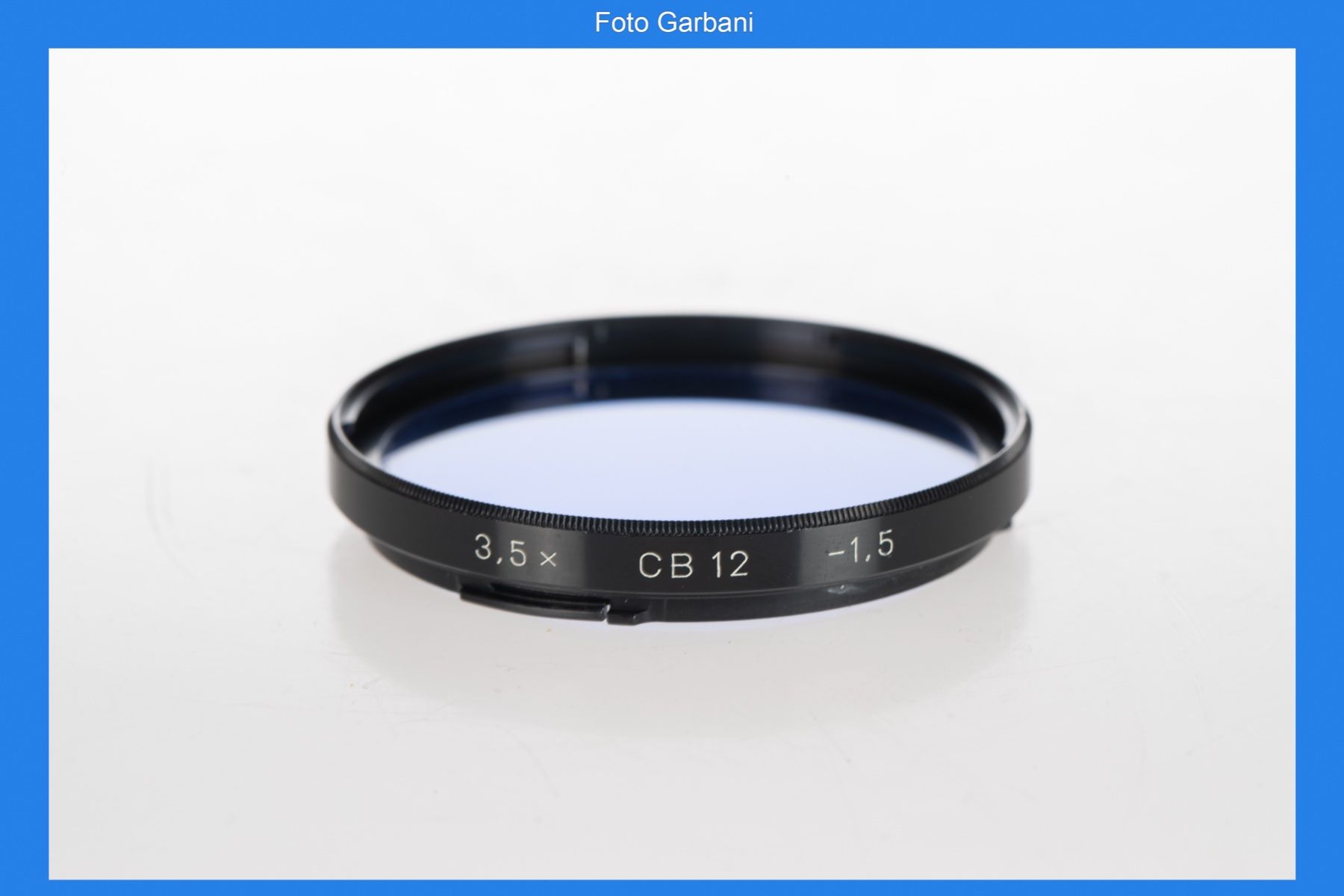 Filtri: Hasselblad filtro blu 50mm – Usato da Muralto venduto da FotoGarbani 2